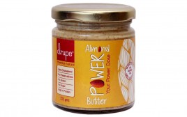 Drupe Almonds Power Butter   Glass Jar  250 grams